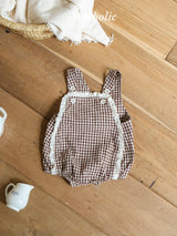 ［bebe holic］Petit lace suspender suit