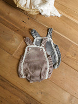 ［bebe holic］Petit lace suspender suit