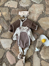 ［bebe holic］Petit lace suspender suit