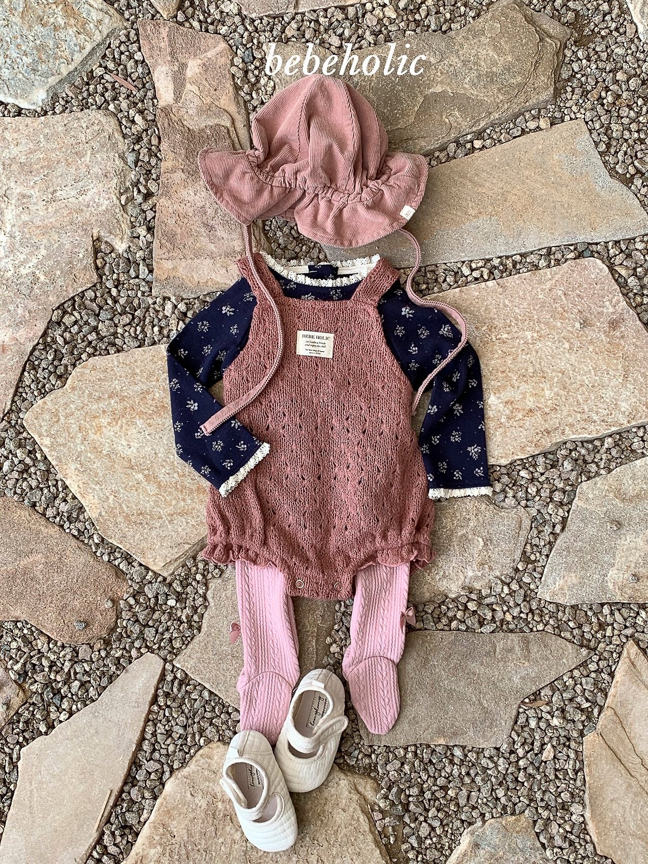 ［bebe holic］Honey knit suit