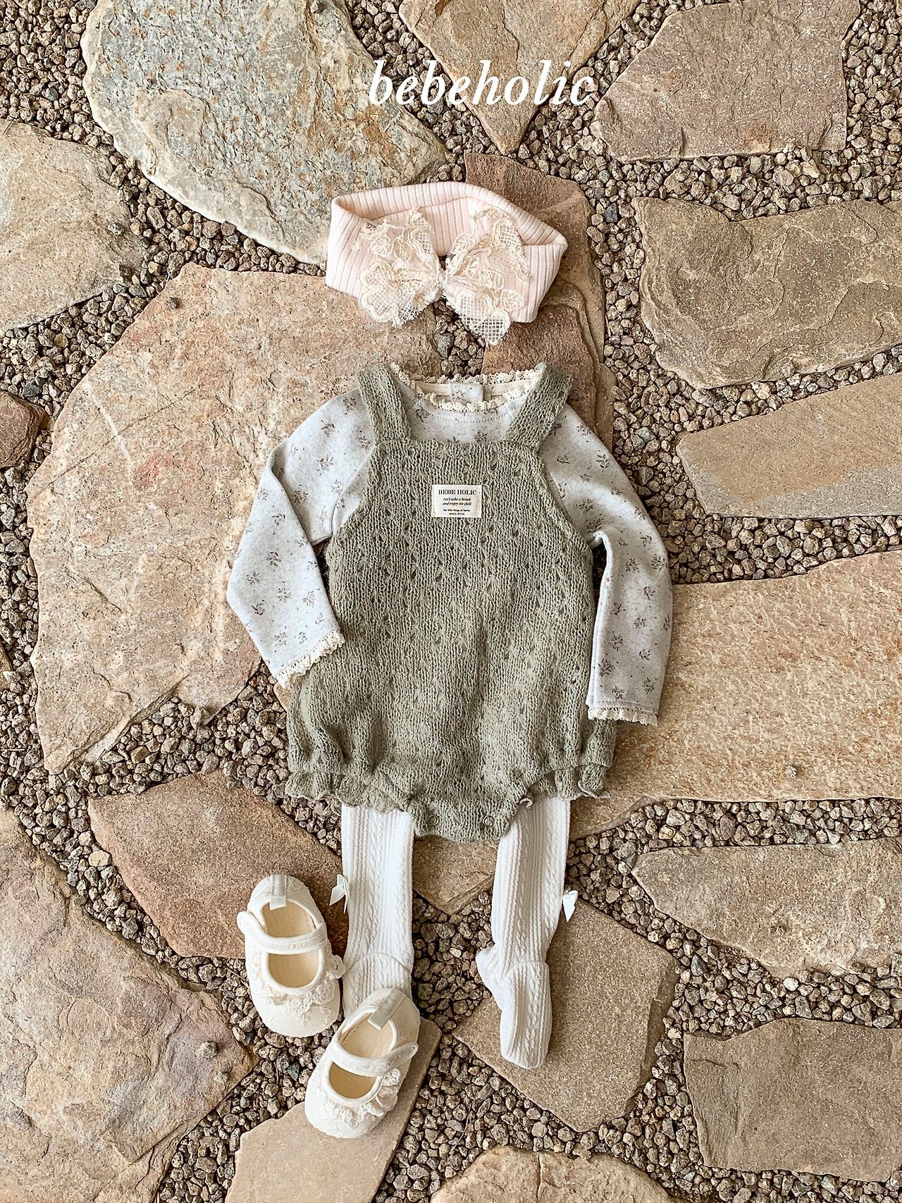 ［bebe holic］Honey knit suit