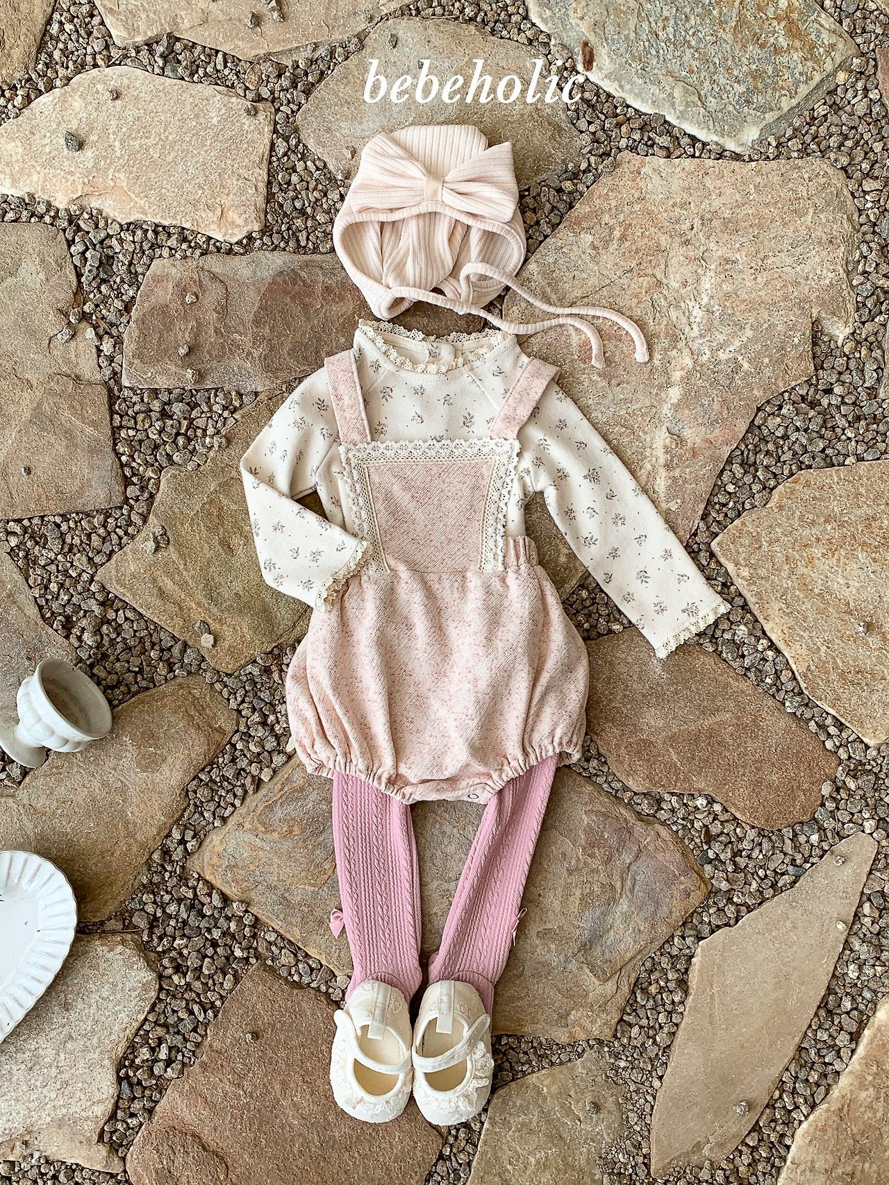 ［bebe holic］Noco suspender suit