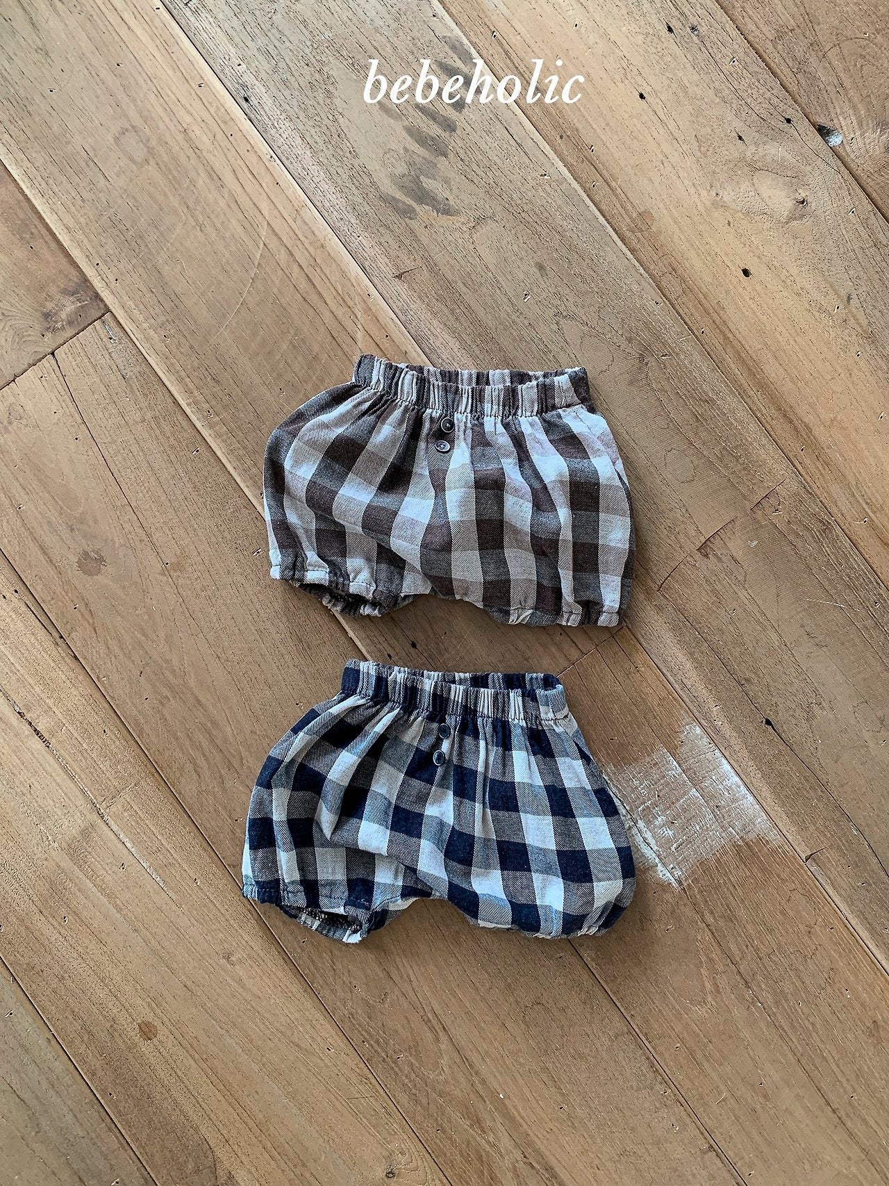 ［bebe holic］Tico check pants