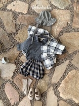 ［bebe holic］Tico check pants