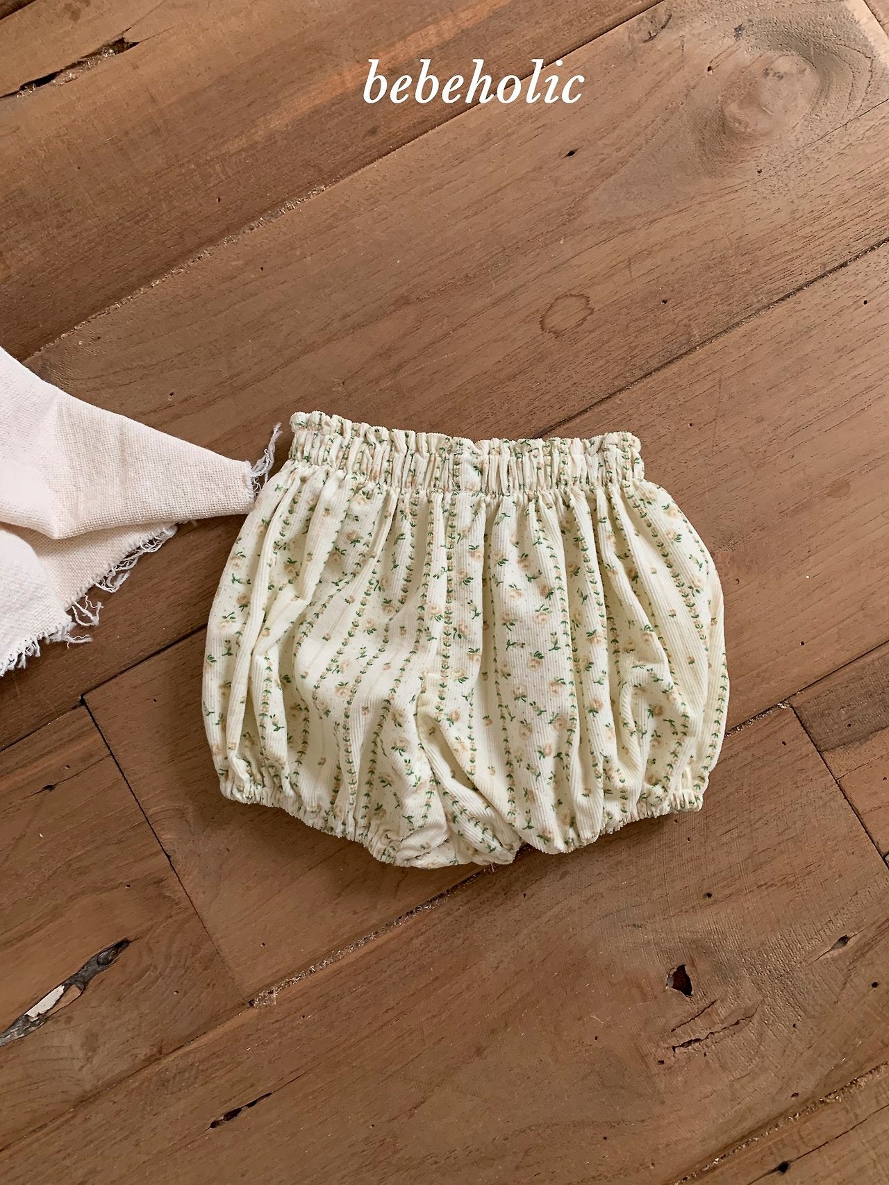 ［bebe holic］Bubble corduroy pants