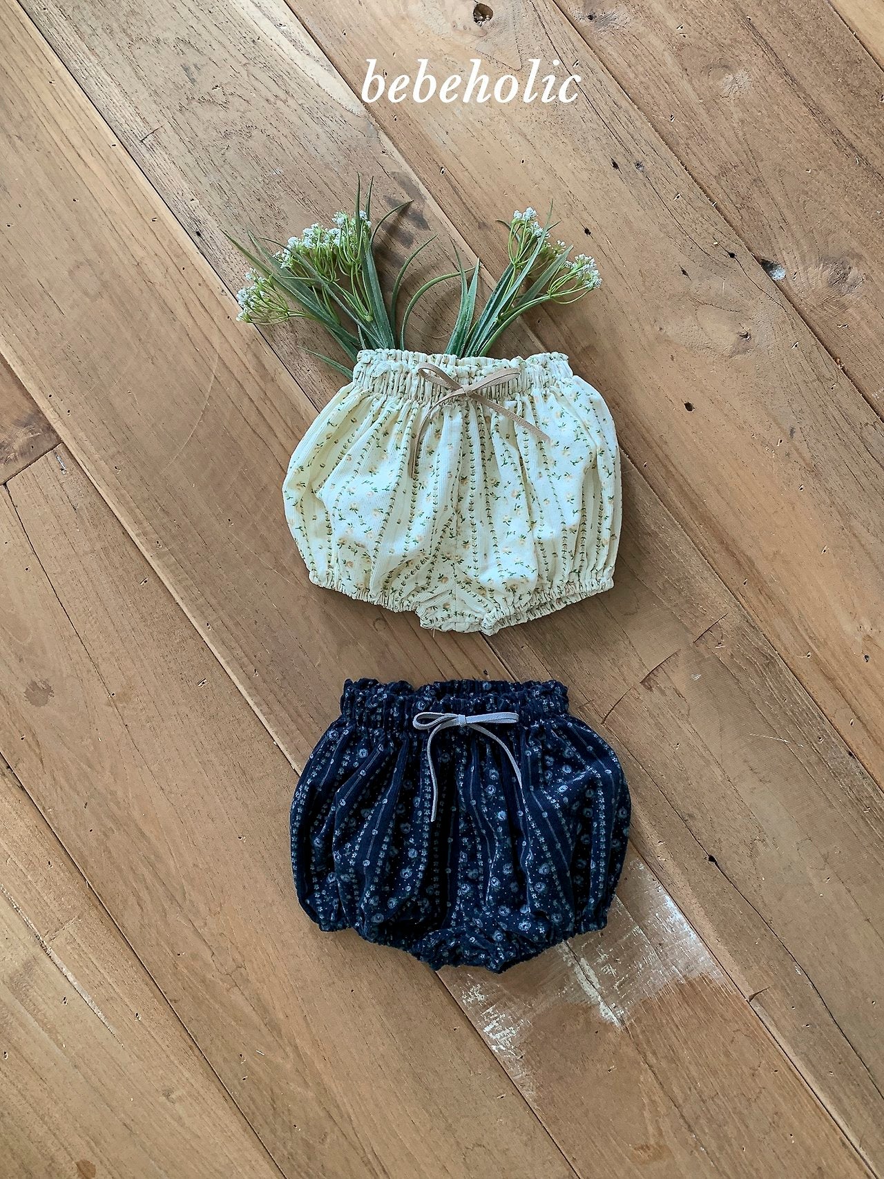 ［bebe holic］Bubble corduroy pants