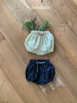 ［bebe holic］Bubble corduroy pants