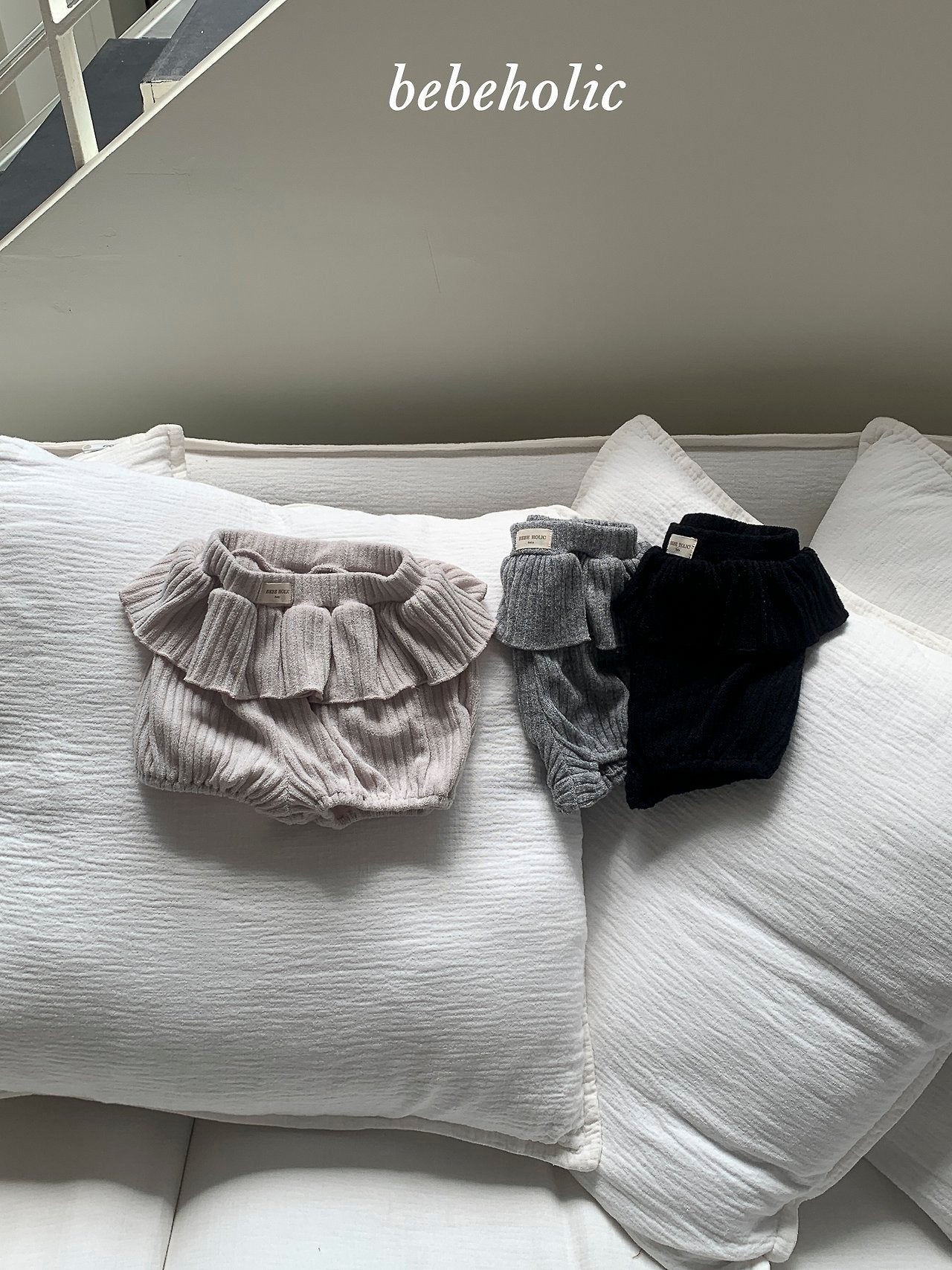 ［bebe holic］Vivi frill pants