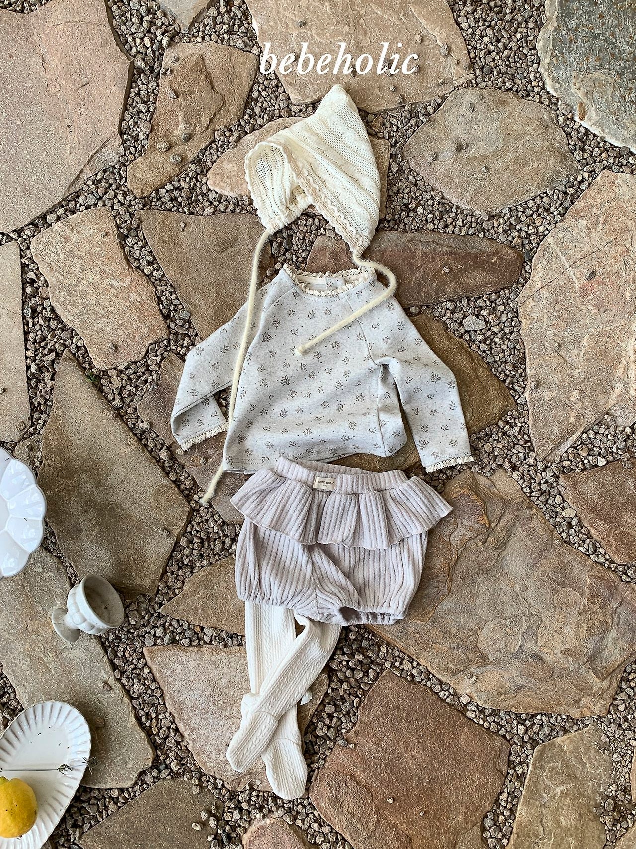 ［bebe holic］Vivi frill pants