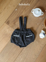 ［bebe holic］Fuzy suspender bloomer
