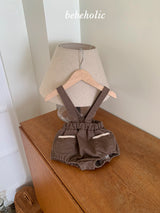 ［bebe holic］Fuzy suspender bloomer