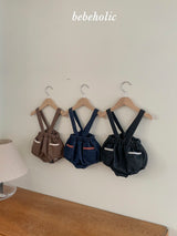 ［bebe holic］Fuzy suspender bloomer