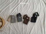 ［bebe holic］Rissa stripe suspender pants