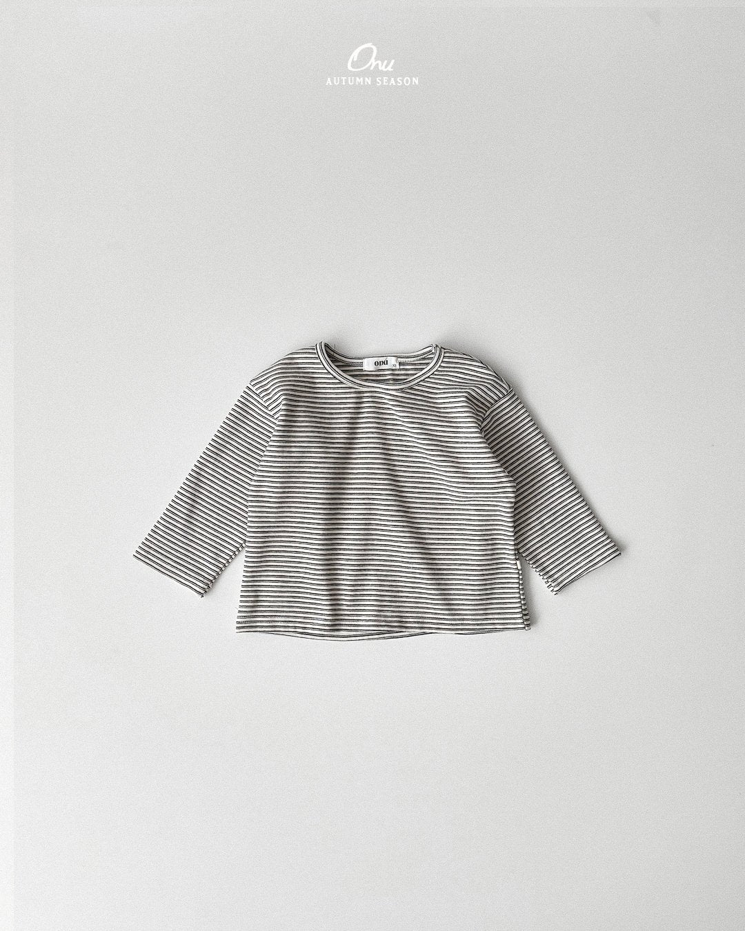 ［onu］Pencil stripe tee