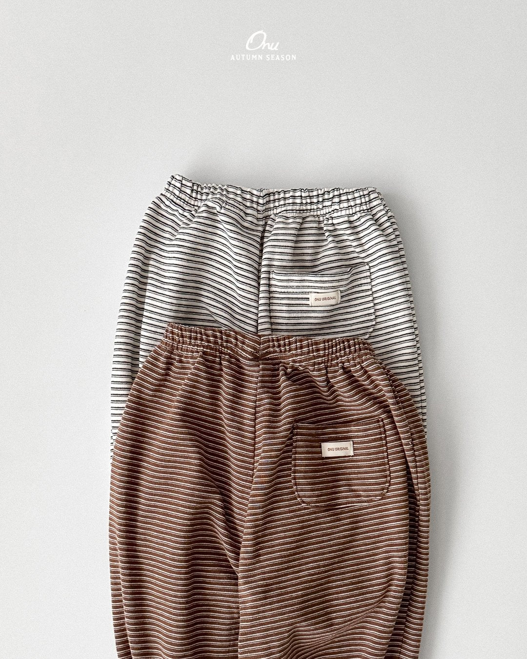 ［onu］Pencil stripe pants