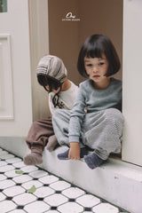 ［onu］Pencil stripe pants