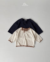 ［onu］Flower ribbon tee