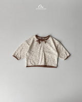 ［onu］Flower ribbon tee