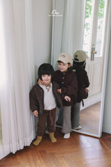 ［onu］Slim rib pants