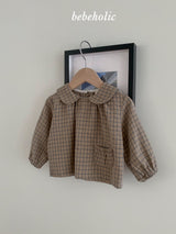 ［bebe holic］Double check blouse