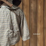 ［bebe holic］Double check blouse