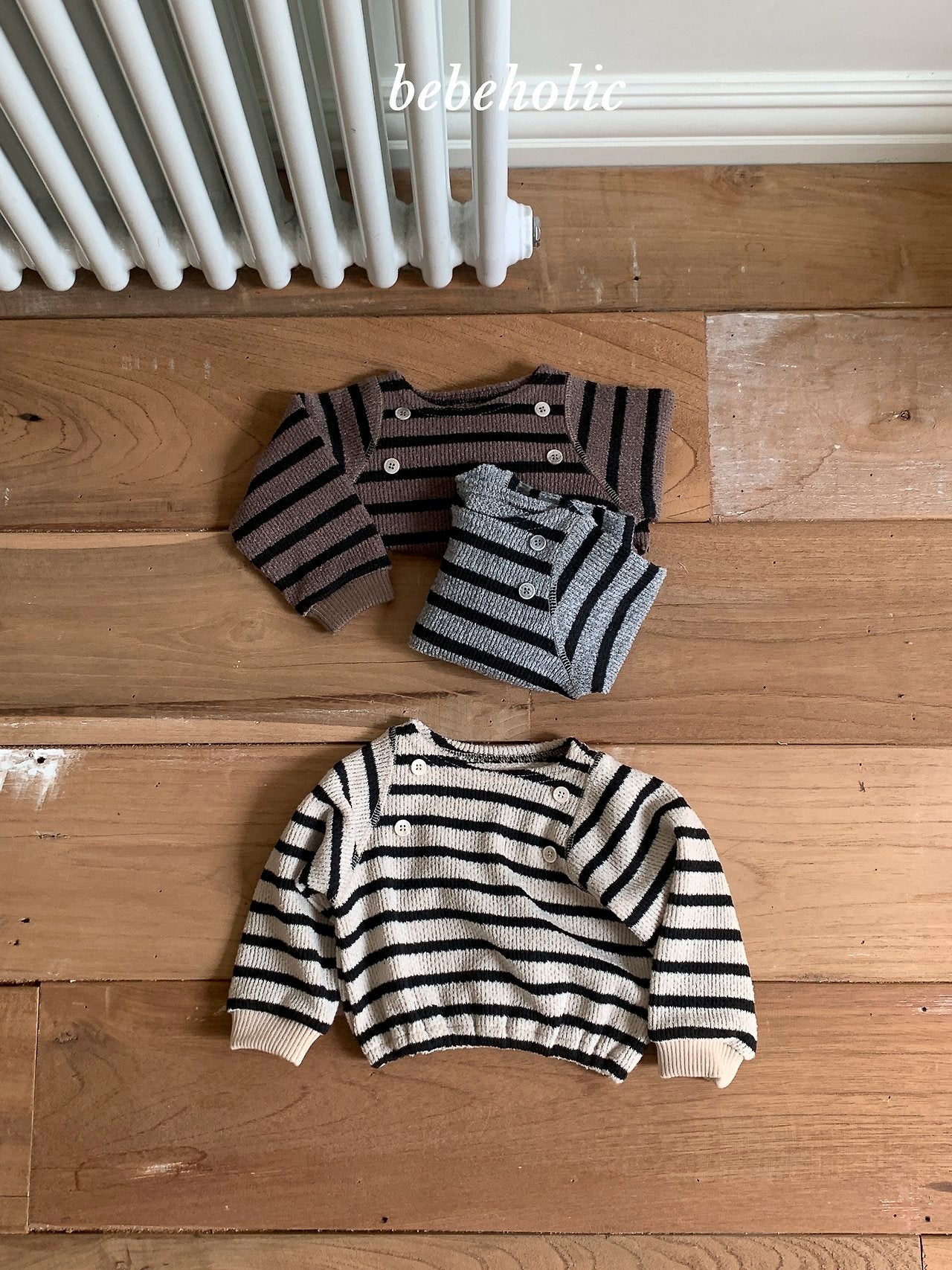 ［bebe holic］All day stripe mtm