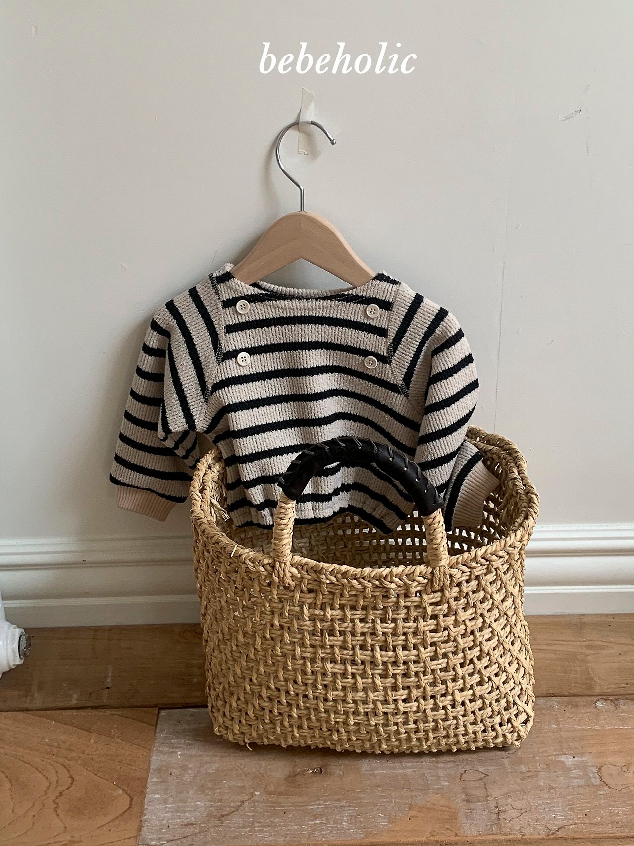 ［bebe holic］All day stripe mtm