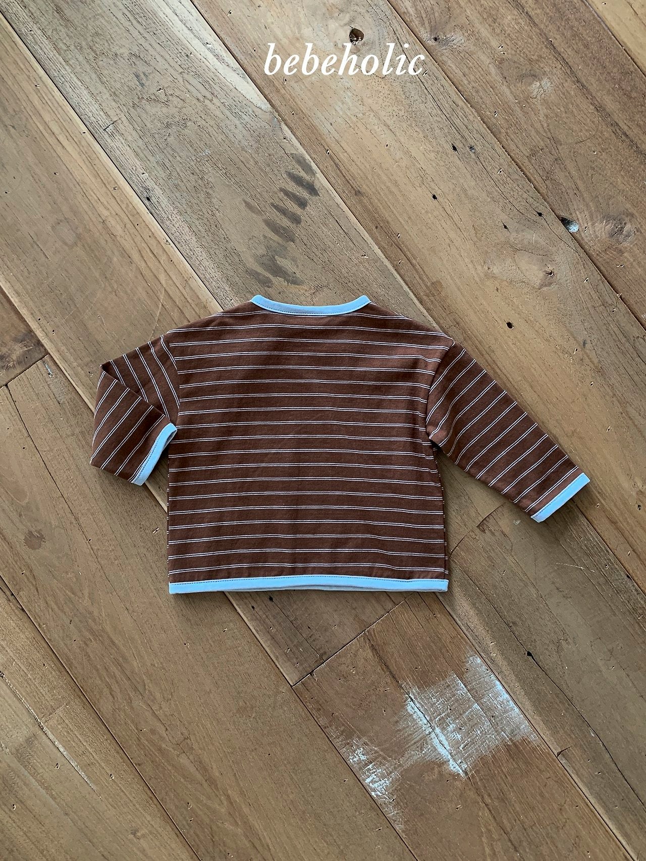 ［bebe holic］Litten stripe tee