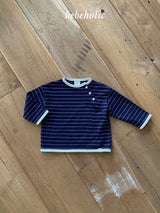 ［bebe holic］Litten stripe tee