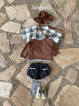 ［bebe holic］Litten stripe tee