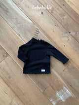 ［bebe holic］Jenny mellow rib tops