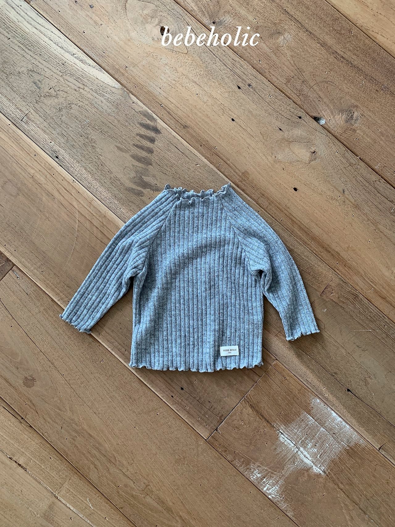［bebe holic］Jenny mellow rib tops