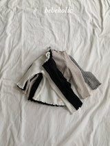［bebe holic］Jenny mellow rib tops