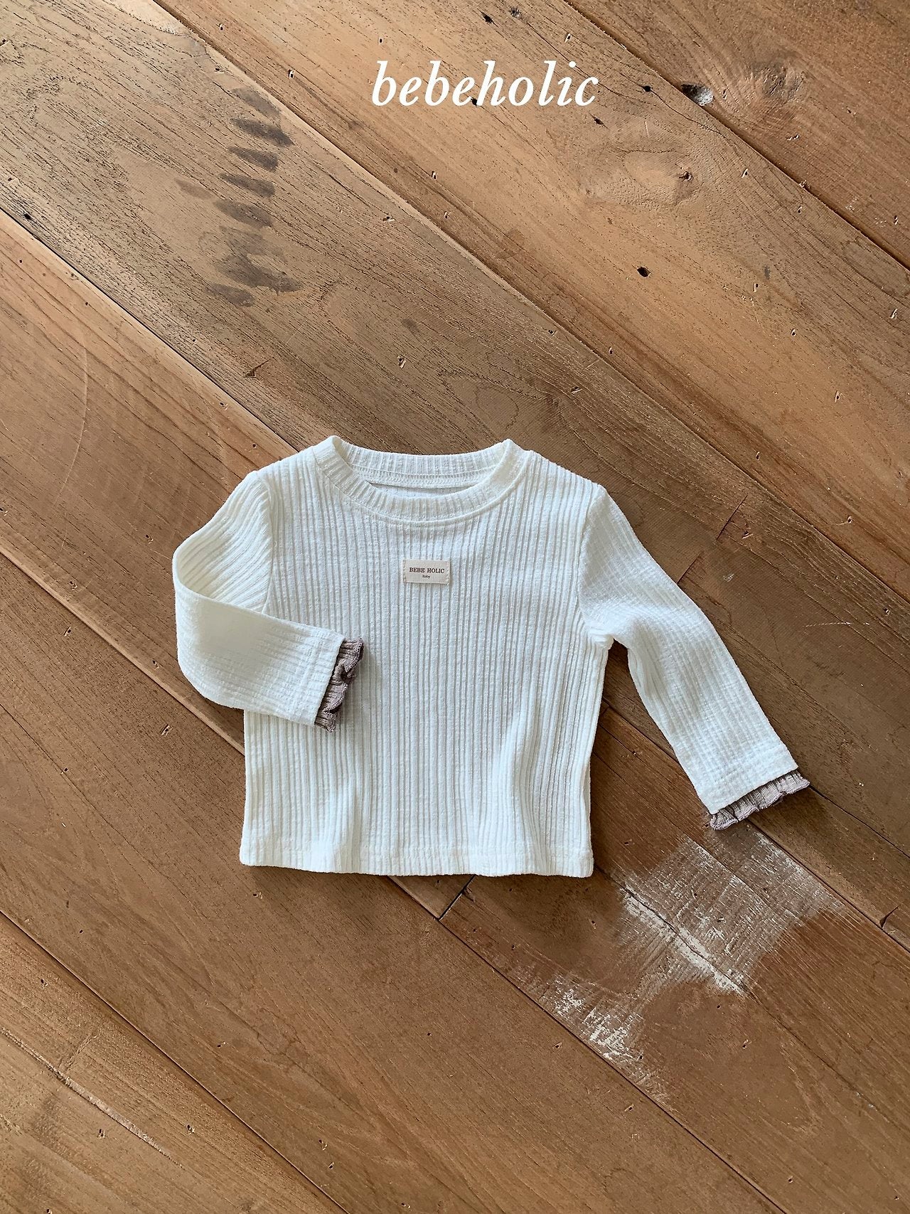 ［bebe holic］Layered tee