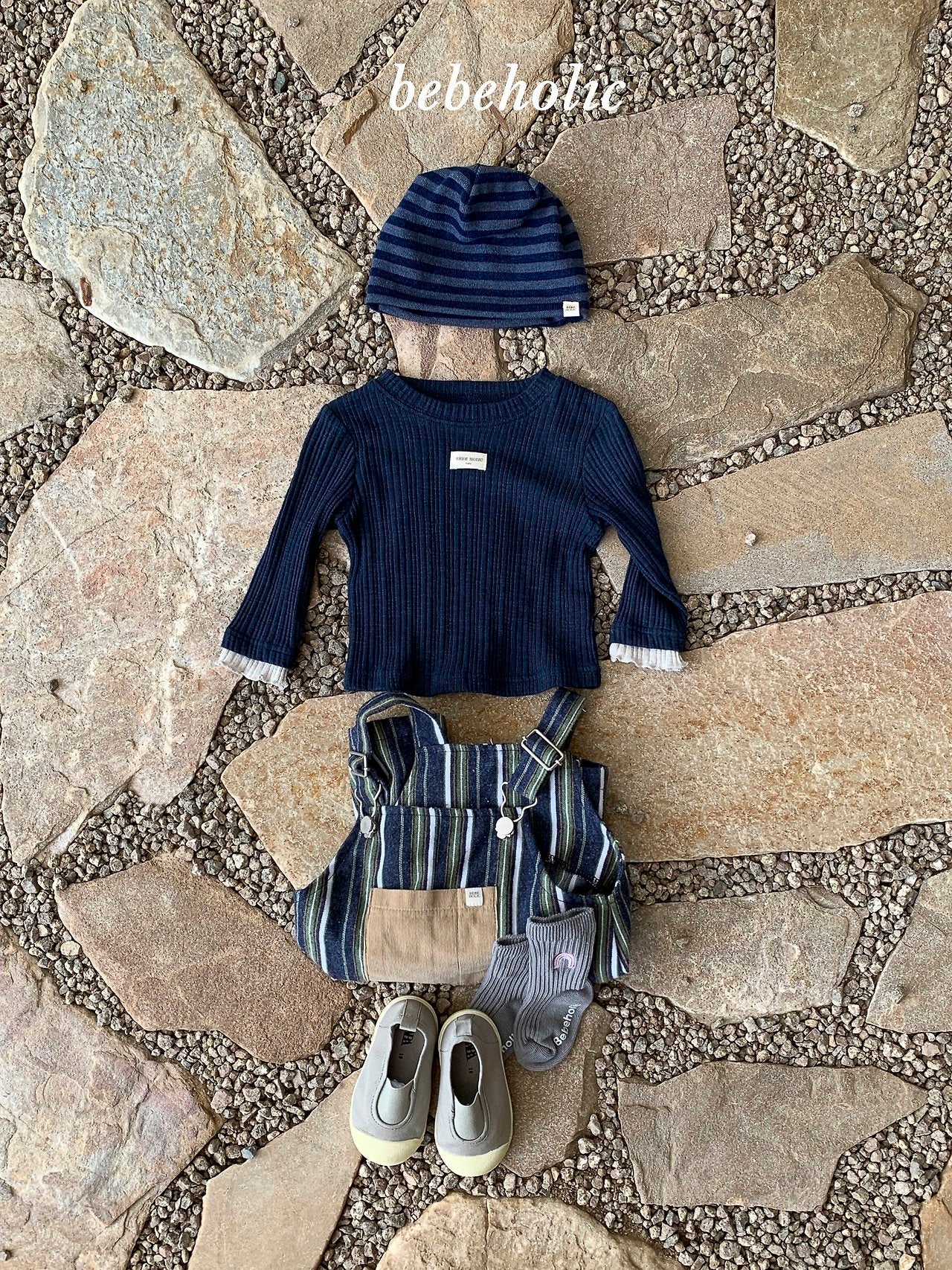 ［bebe holic］Layered tee
