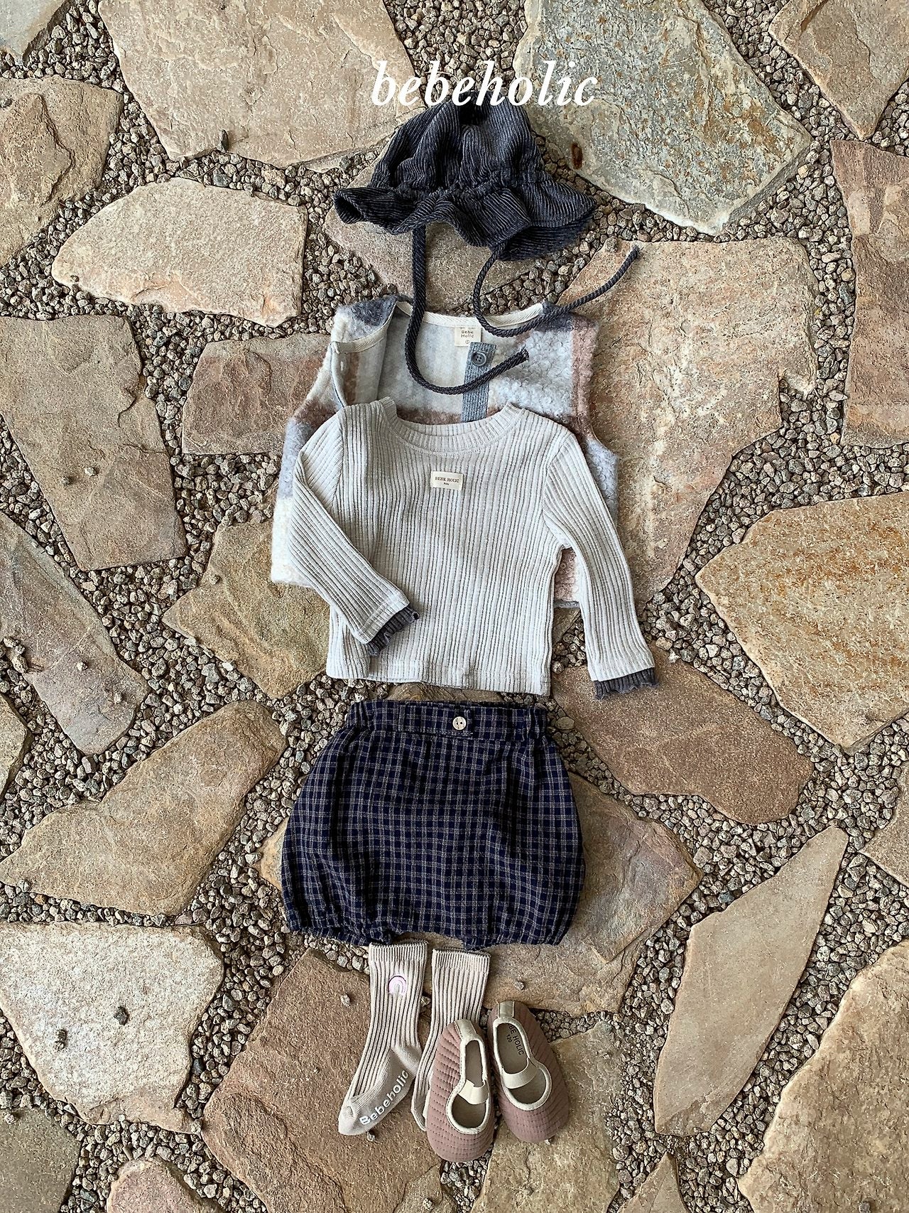 ［bebe holic］Layered tee