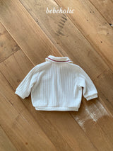 ［bebe holic］Tinny collar pocket tee