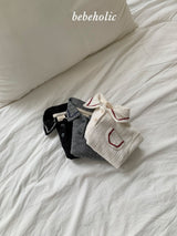 ［bebe holic］Tinny collar pocket tee