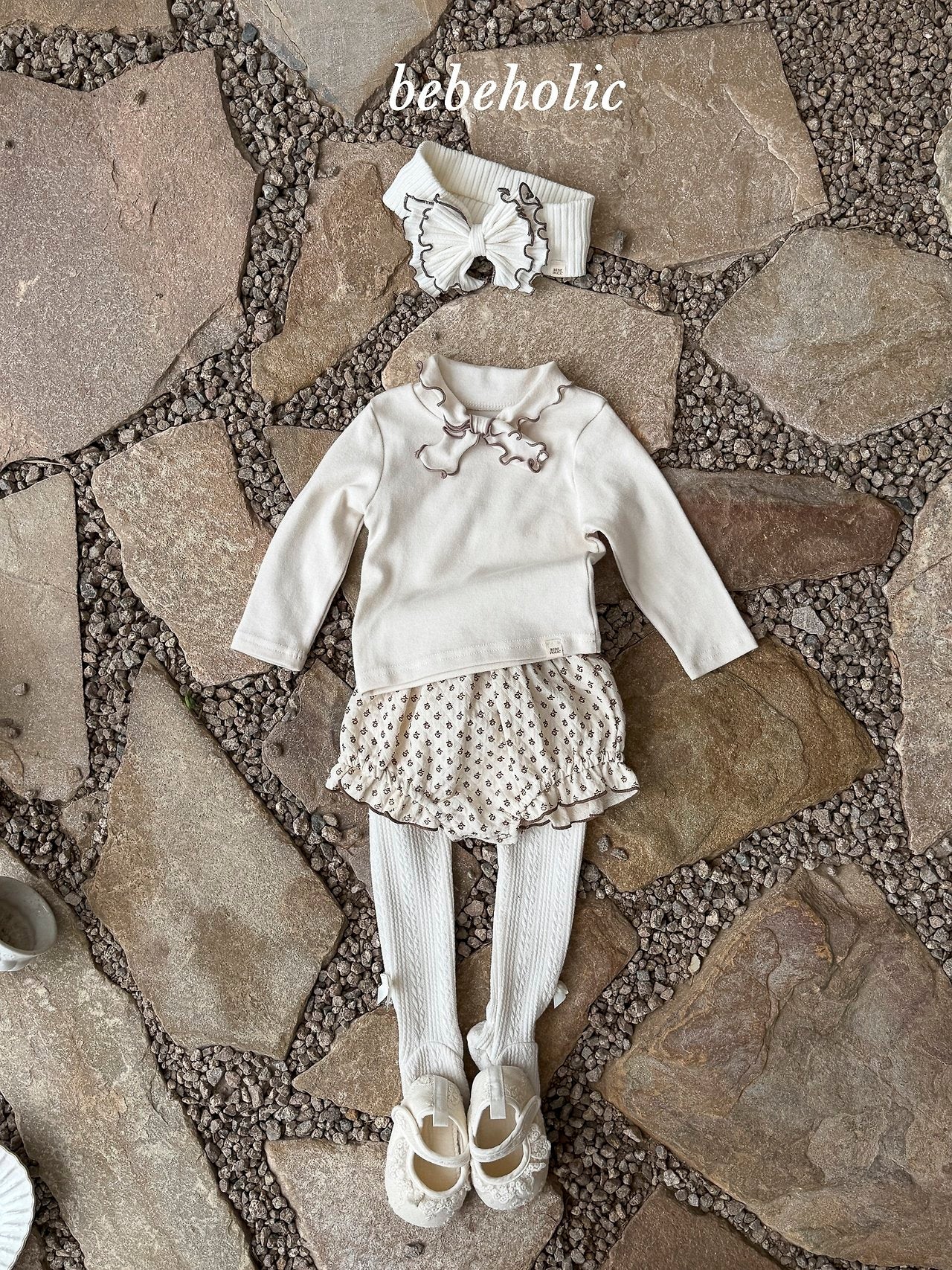 ［bebe holic］Tie mellow tops