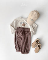 ［onu］Boucle terry pants