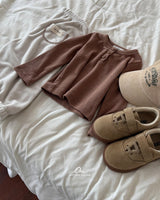 ［onu］Boucle terry pants