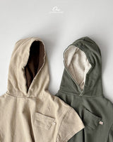 ［onu］Soft pocket hoodie