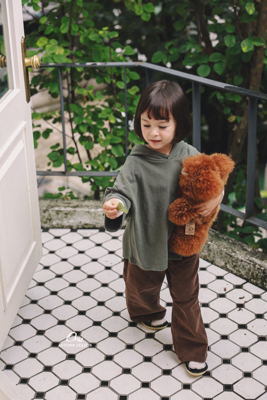 ［onu］Soft pocket hoodie