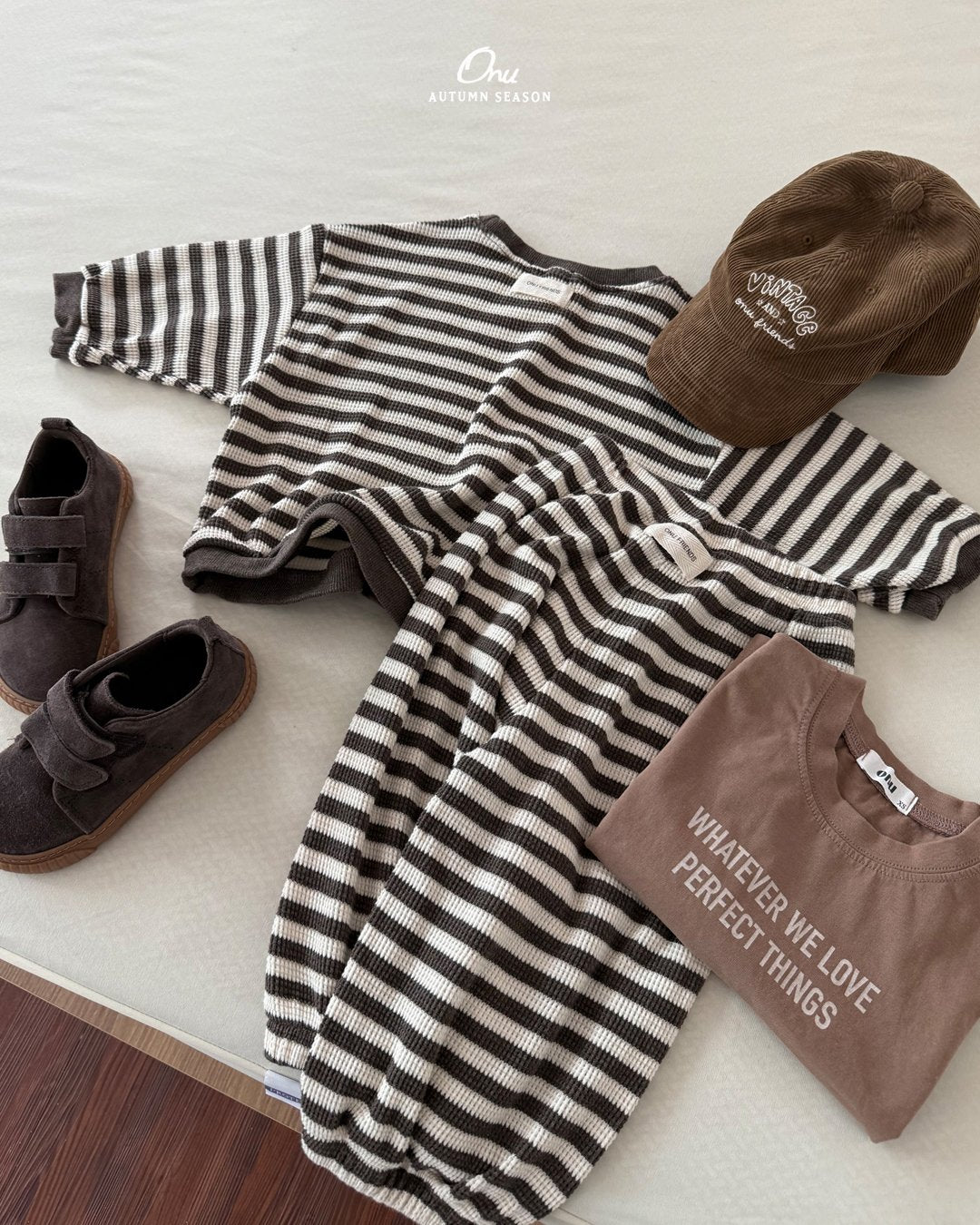 ［onu］Waffle stripe mtm