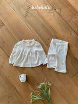 ［bebe holic］Morning shirring set up
