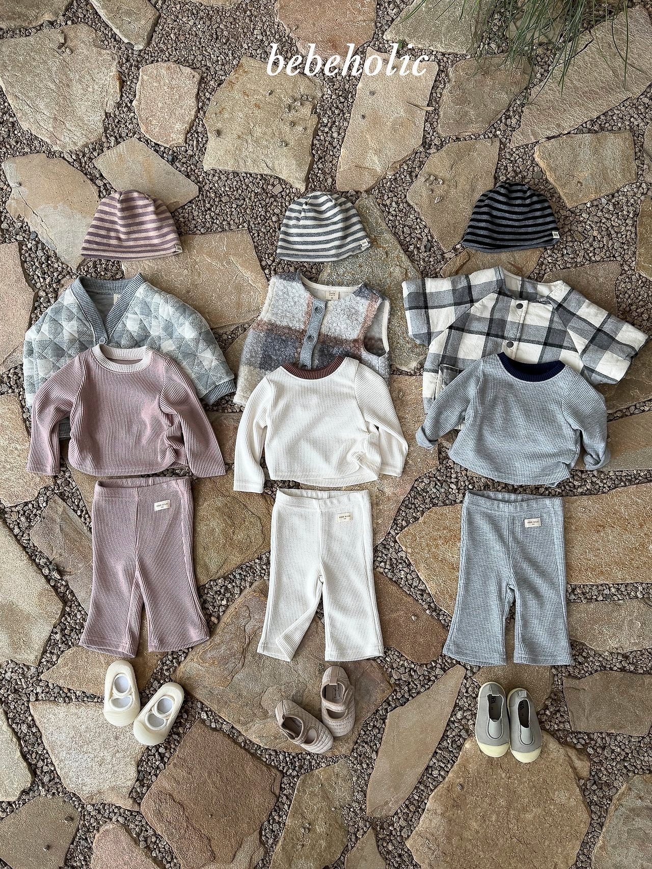 ［bebe holic］Pepper shirring set