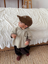 ［onu］Round corduroy soft pants