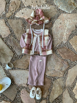 ［bebe holic］Roy check vest