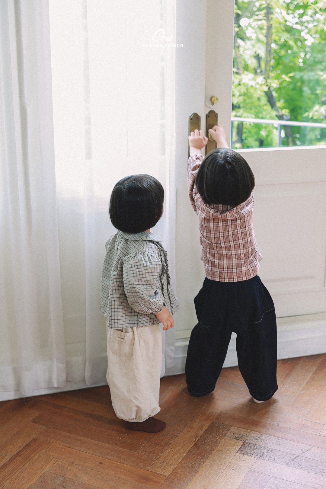 ［onu］Round corduroy soft pants