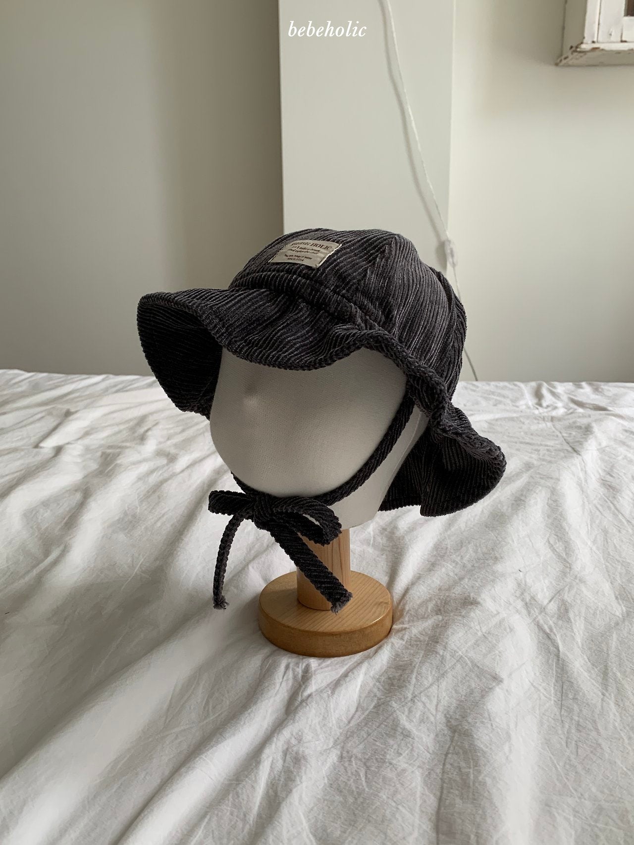 ［bebe holic］Corduroy bucket hat